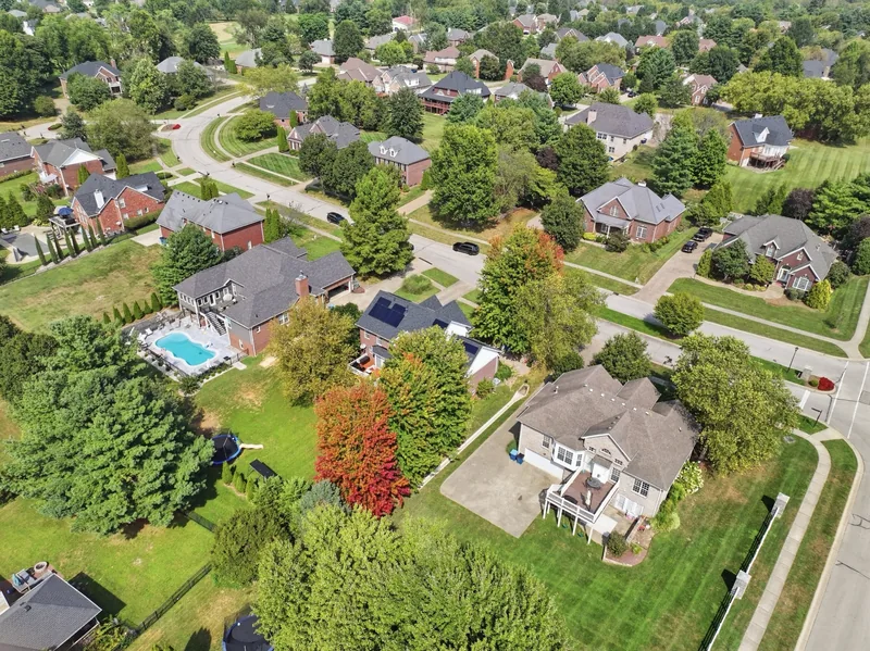 Aerial view of Moser Farms
