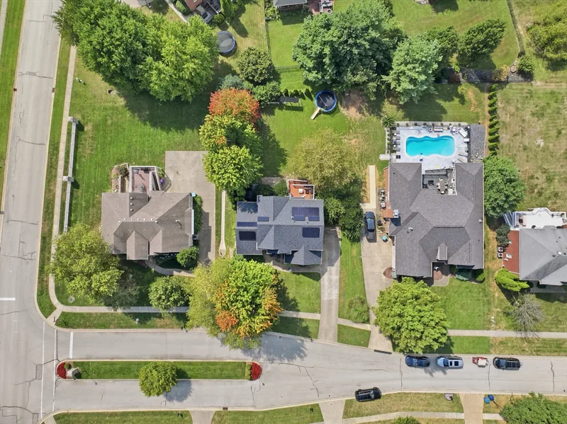 Aerial view of Moser Farms