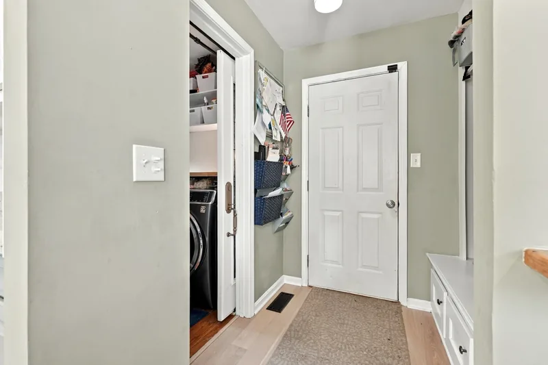 Hall by the laundry room