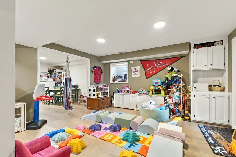 Walkout level family room